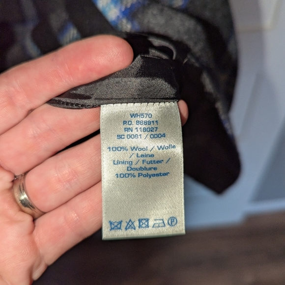 Boden British Tweed by Moon wool dress size 14 long. - Picture 3 of 4